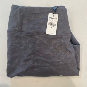 Express high waisted shimmer leggings